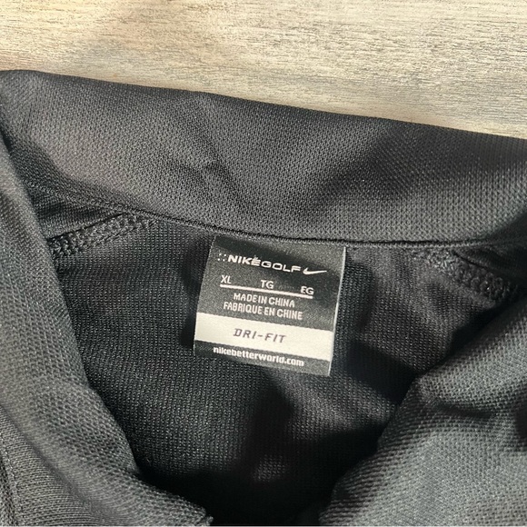 Nike Golf Men’s Bad Boy Mowers Performance Golf Polo Shirt Black Size XL (1) - Picture 4 of 6